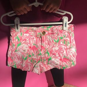 Lilly Pulitzer youth Girls shorts size 6